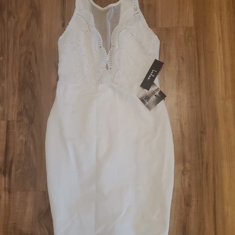 Lulu's white dress M